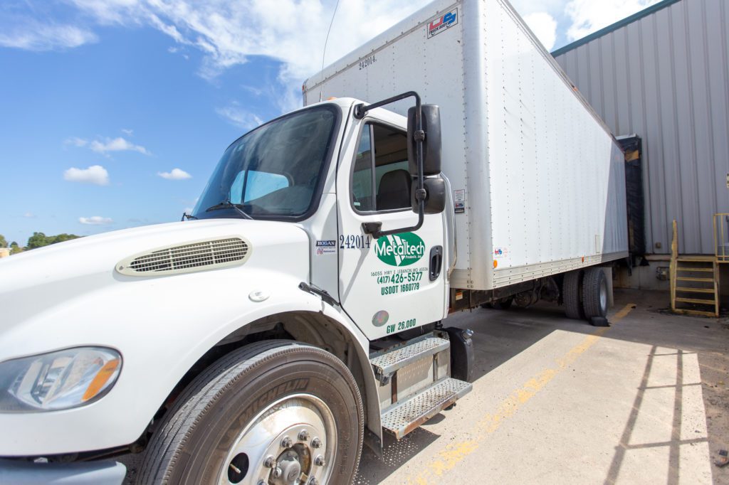 metaltech trucked parked