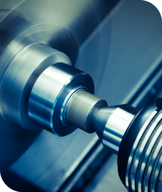 cylindrical part of the cnc and manual machining