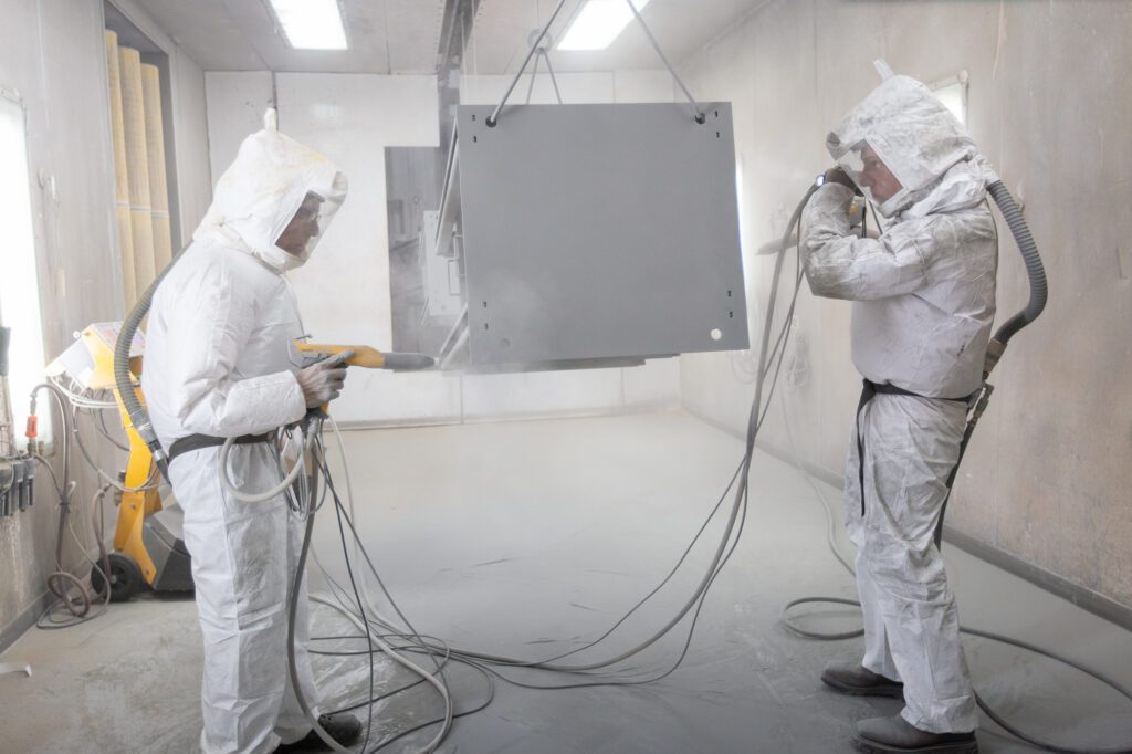 Powder coating vs paint