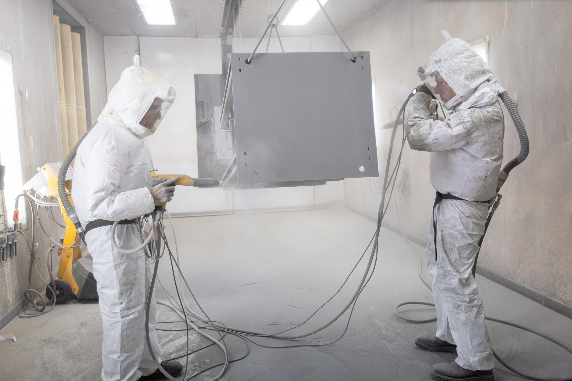 Powder coating vs paint